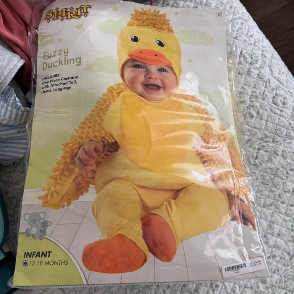 Baby duck costume